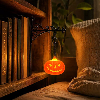 Mini Bookshelf Ghost Lamp